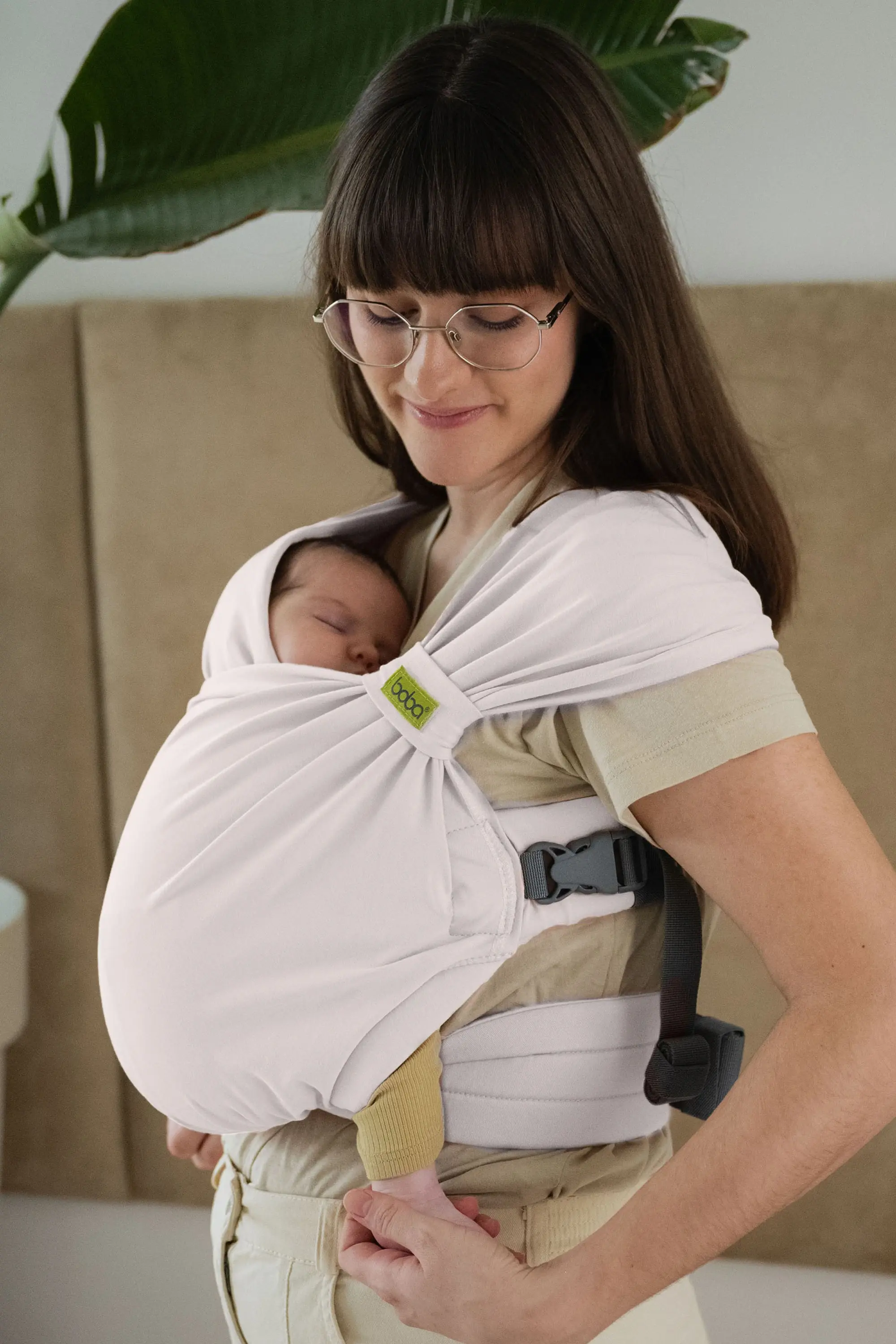 Kangura portabebés Portabebé Evolutivo Fular Mochila Boba Bliss Organic Stone
