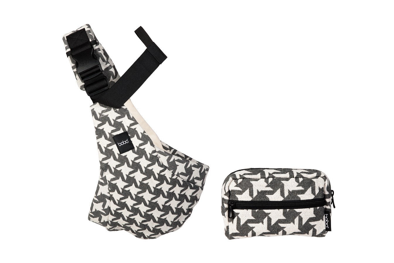 Kangura portabebés Portabebé ligero Boba Buddy Houndstooth