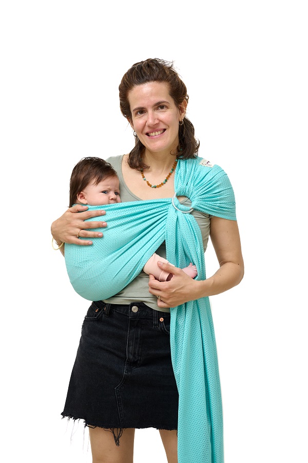 Kangura portabebés Bandolera Portabebé de Agua Momawo Splash Aqua
