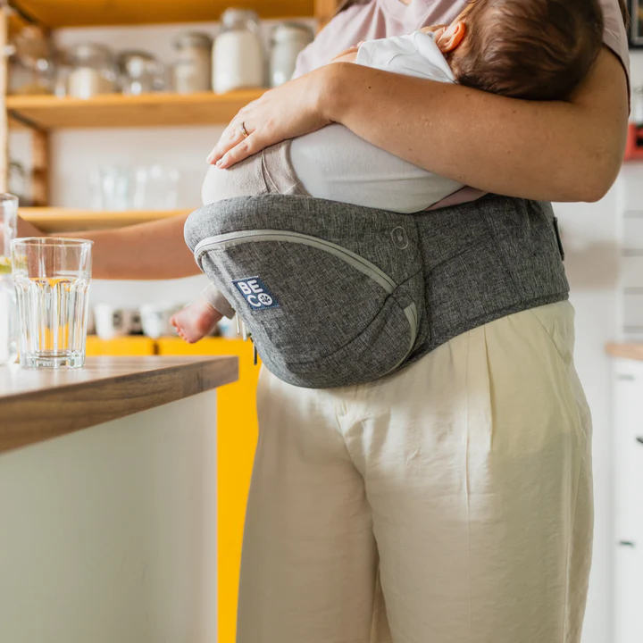 Kangura portabebés Beco Gemini Hip Seat Carrier Grey