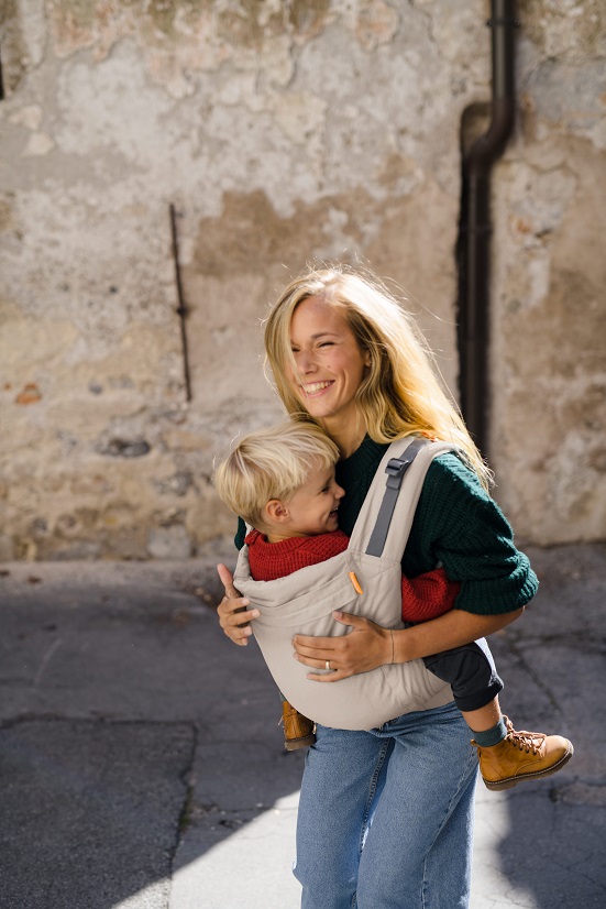 Kangura portabebés Mochila ergonómica Beco Toddler Ecru