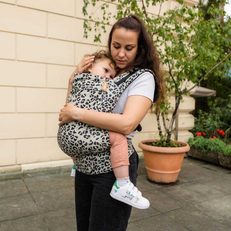 Kangura portabebés Mochila ergonómica Beco Toddler Jade Leopard