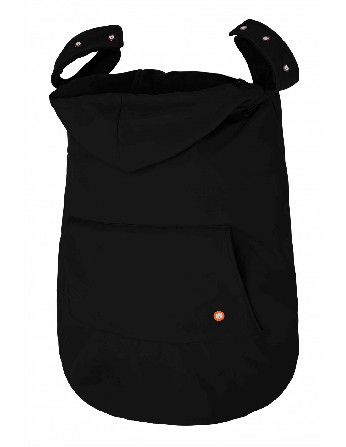 Kangura portabebés Cobertor de porteo Wombat Shell Black