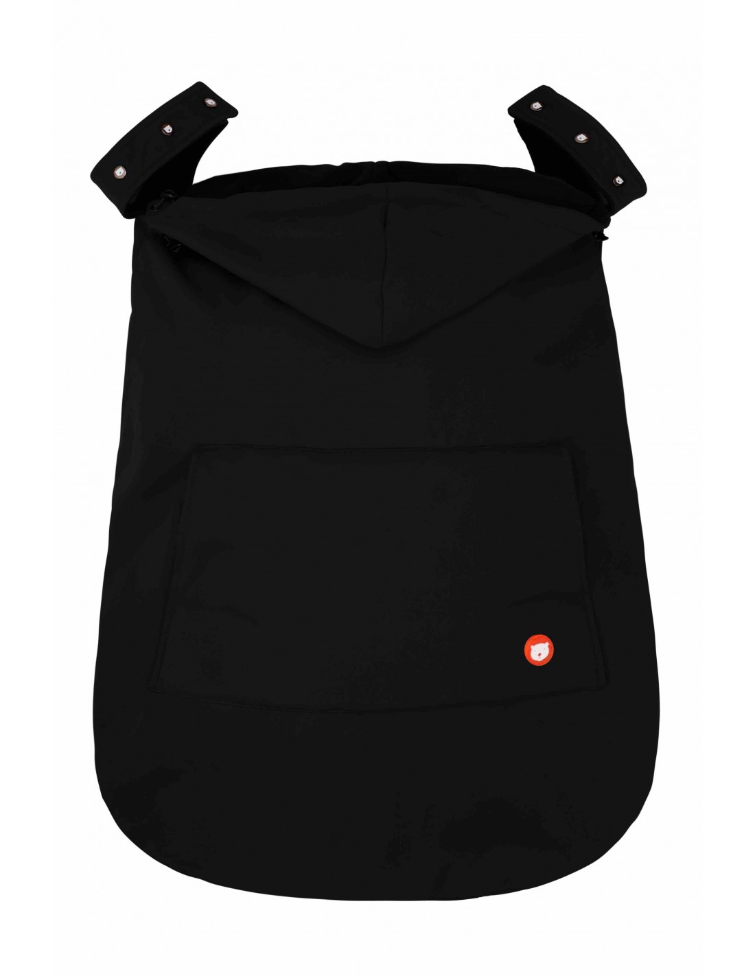 Kangura portabebés Cobertor de porteo Wombat Shell Black