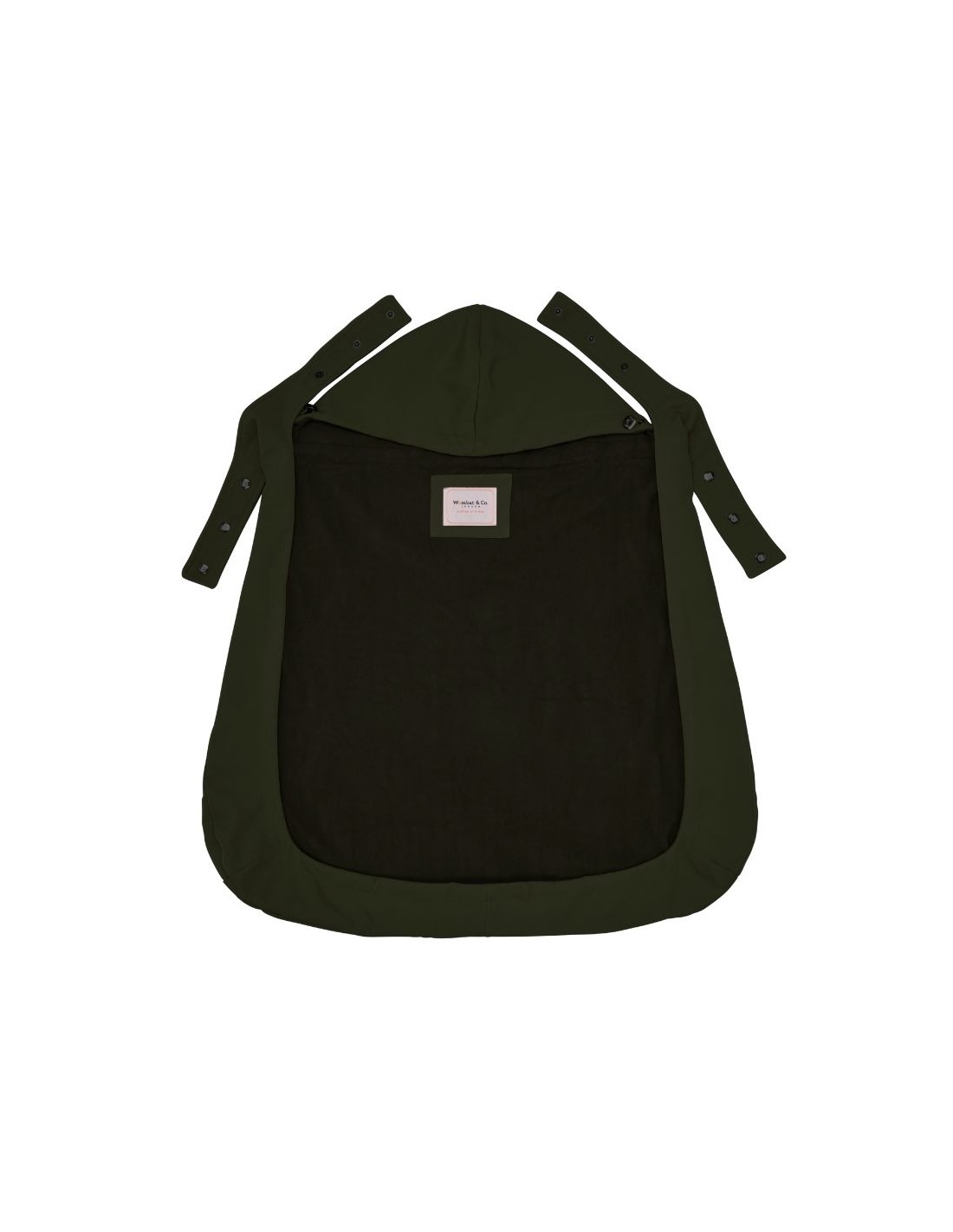 Kangura portabebés Cobertor de porteo Wombat Shell Camo Green