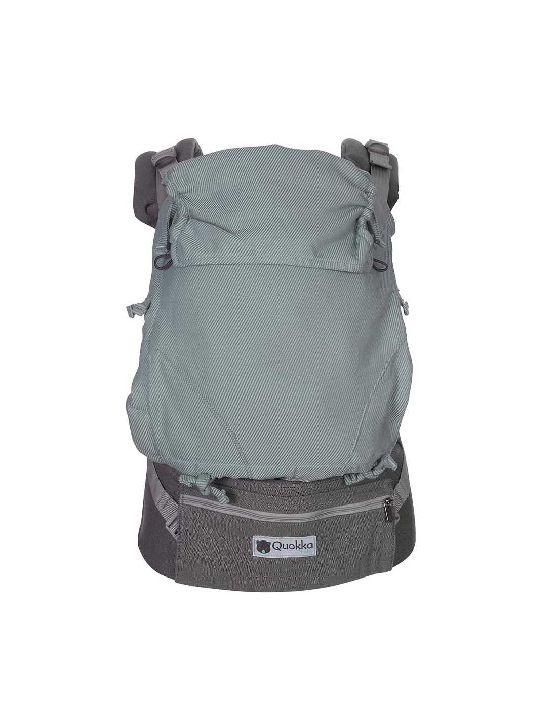 Kangura portabebés Mochila Evolutiva Portabebés Quokkababy E-Carrier Mint