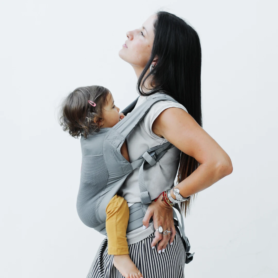 Kangura portabebés Mochila portabebés ultraligera Beco Fly Grey